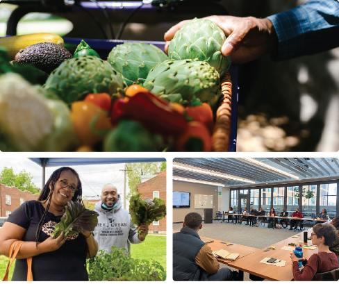 ETC community work collage